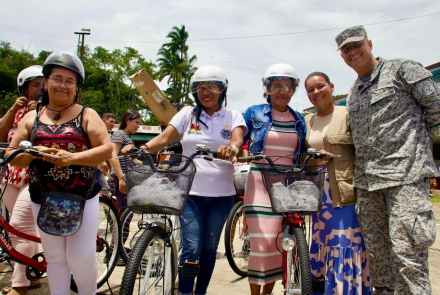 La solidaridad llegó por aire a Puerto Leguízamo, Putumayo