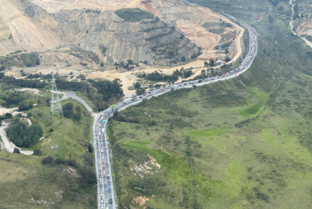Desde el aire reforzamos seguridad del “Plan retorno” Semana Santa en Bogotá
