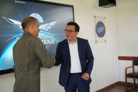 Articulación de esfuerzos en seguridad entre la Fuerza Aeroespacial y Alcaldía de Cota