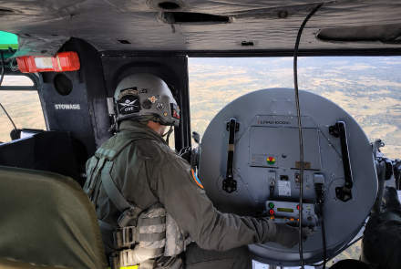 Desde el aire, mensajes promueven la denuncia ciudadana  contra el reclutamiento ilícito