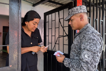 Operaciones de sensibilización en el oriente colombiano