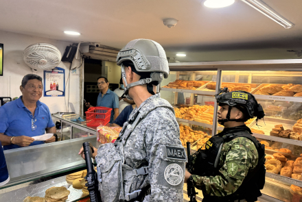 Patrullajes contra la extorsión en Malambo son realizados por la Fuerza Pública