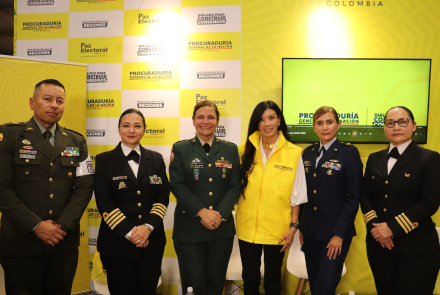 Fuerza Aeroespacial Colombiana participó en conversatorio interinstitucional sobre acoso sexual 