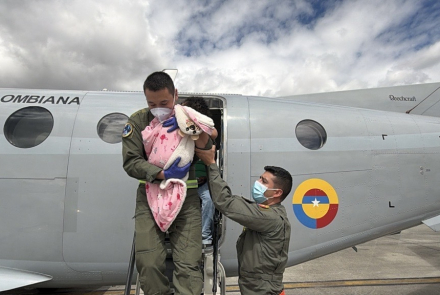 Traslado aeromédico permitió salvar vida de menor de siete meses