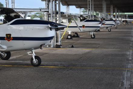 Tres nuevas aeronaves Cessna 172 arribaron a Colombia tras exigente travesía aérea
