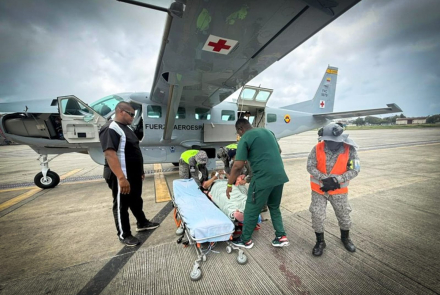 Adulta mayor fue trasladada vía aérea desde Providencia a San Andrés