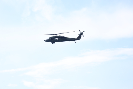 Aeronaves acompañan a los colombianos en su cita con la democracia