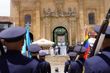 Devoción y tradición marcaron la celebración de la Virgen del Milagro en Boyacá 