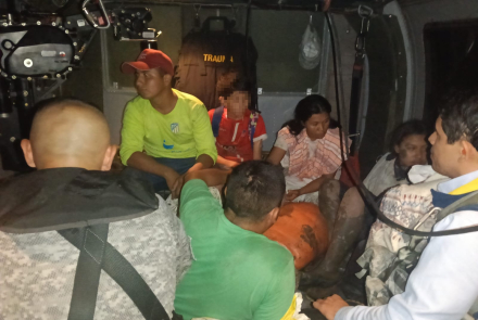 Seis personas fueron rescatadas tras emergencia en zona rural de Hato Corozal 