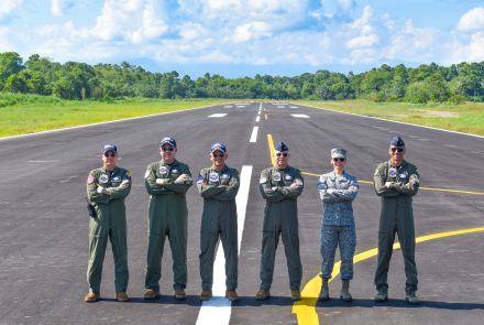 Inauguración del aeródromo de Velásquez fortalece la formación de pilotos militares