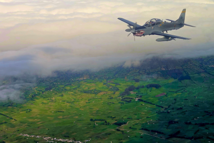 Vigilancia aérea permanente sobre vías de Nariño
