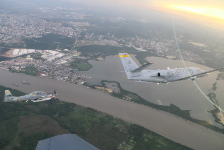 49 años volando por la seguridad del Caribe colombiano 