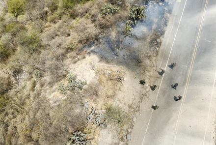 Campo minado fue neutralizado sobre la vía Panamericana entre Cauca y Nariño 