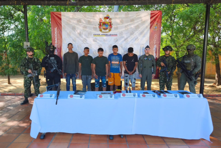 Capturados y un menor recuperado, deja operación contra las FARC-EP en Tibú 