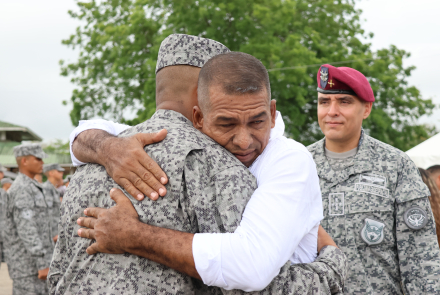 De distintas regiones a una misma misión: prestar el servicio militar voluntario