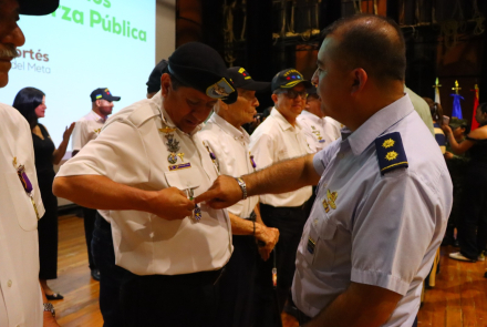 Meta exalta el legado de los veteranos de la Fuerza Pública