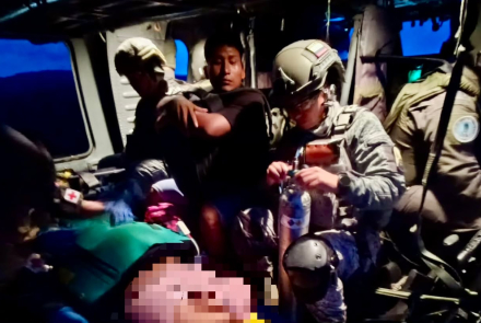 Mujer perteneciente a una comunidad indígena fue evacuada desde el Chocó
