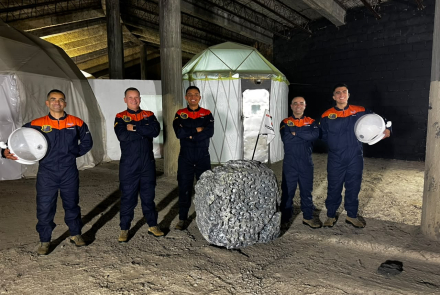 Cinco tripulantes inician la Misión ASTRA en un hábitat análogo espacial