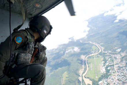 Helicópteros acompañan la movilidad durante el puente festivo en Tolima, Huila y Cundinamarca