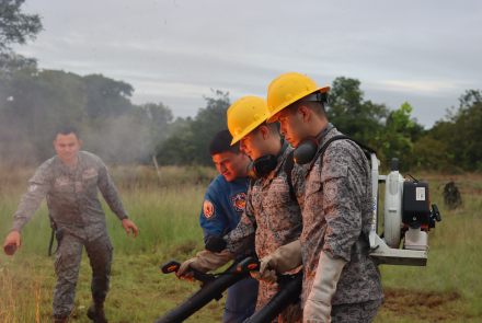 Respuesta ante incendios forestales se fortalece en el Vichada