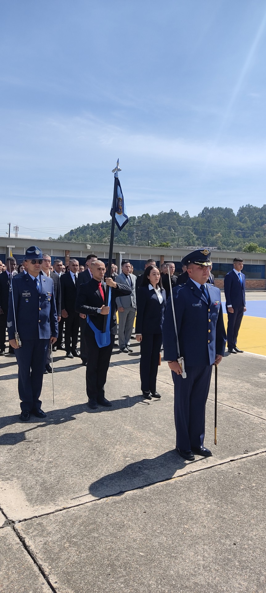 Ingreso de los Cursos Regulares de Oficial y Suboficial de la Fuerza Aeroespacial Colombiana