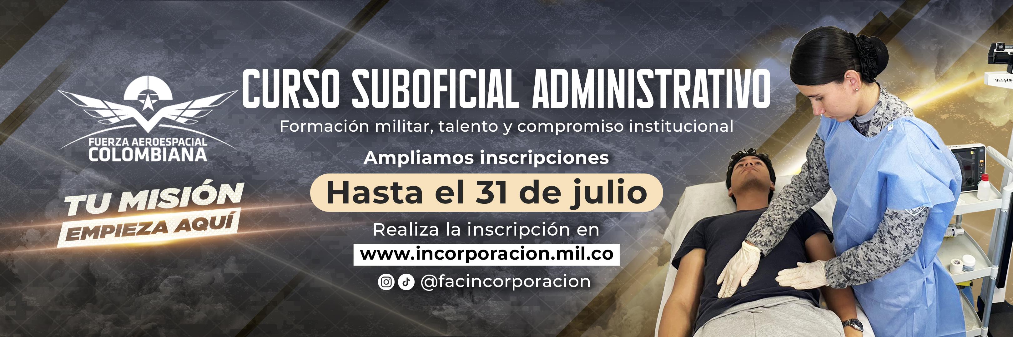 Curso Suboficial Administrativo