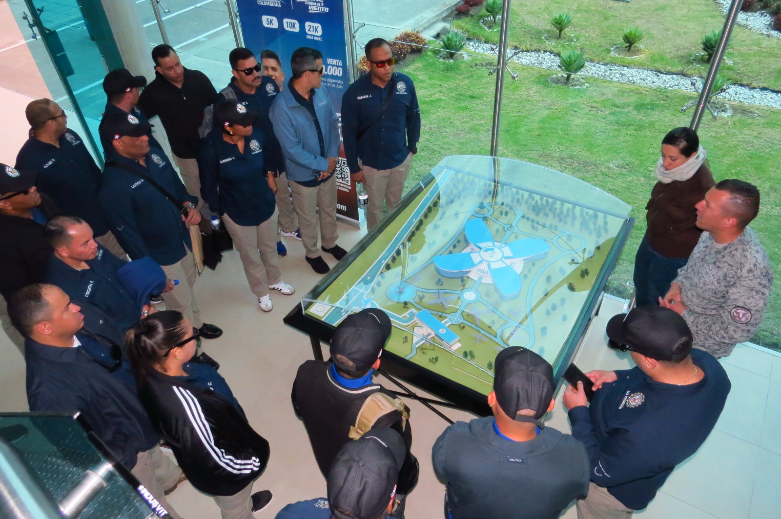 Visita académica Fuerza Aérea de República Dominicana