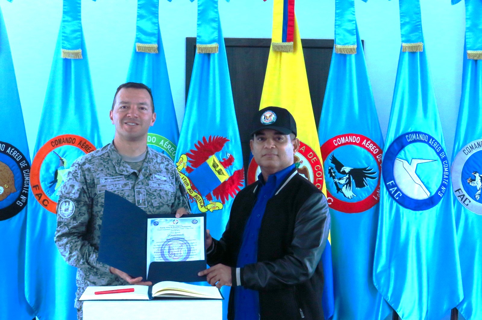 Visita académica Fuerza Aérea de República Dominicana