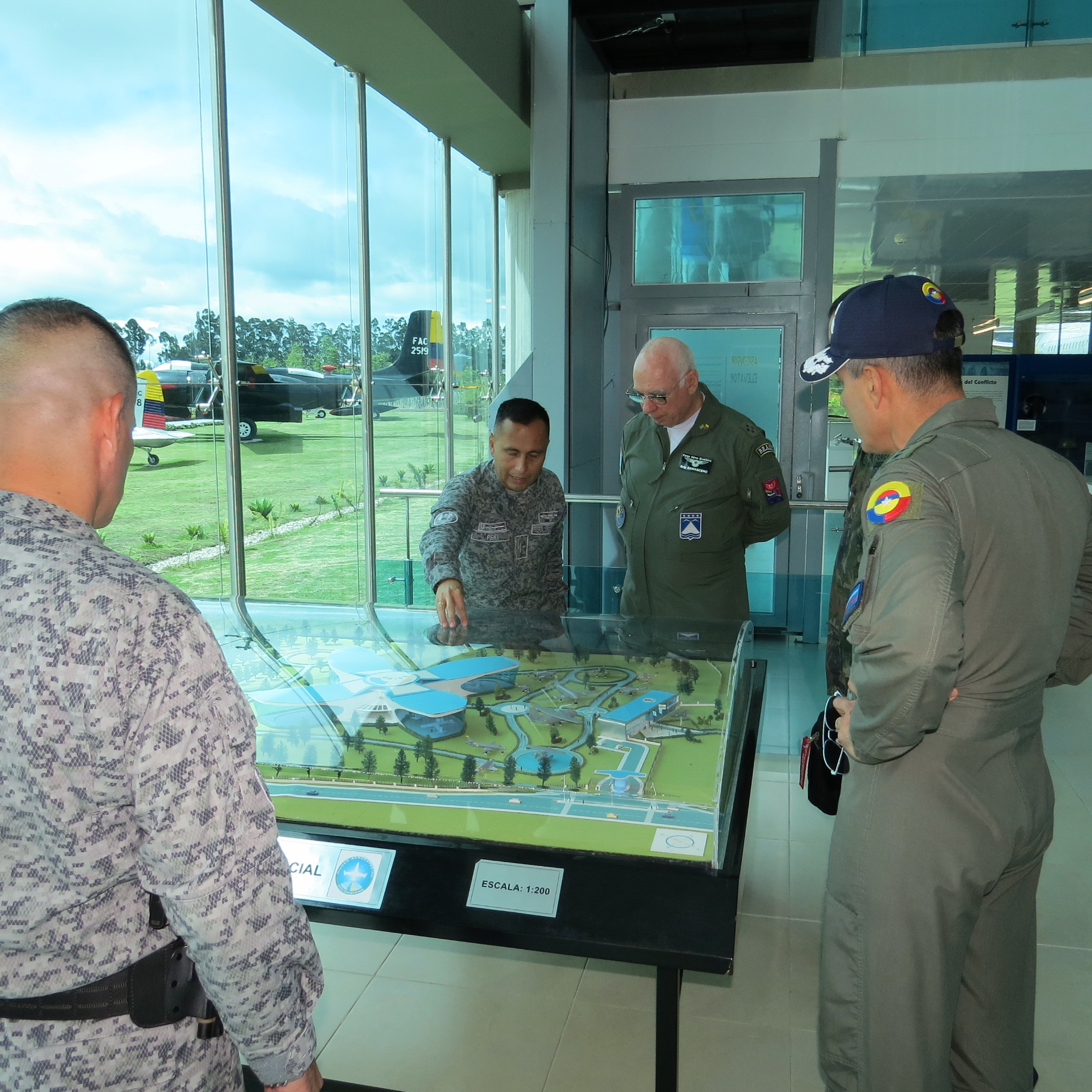 Visita Comandante Fuerza Aérea de Brasil Visita Comandante Fuerza Aérea de Brasil