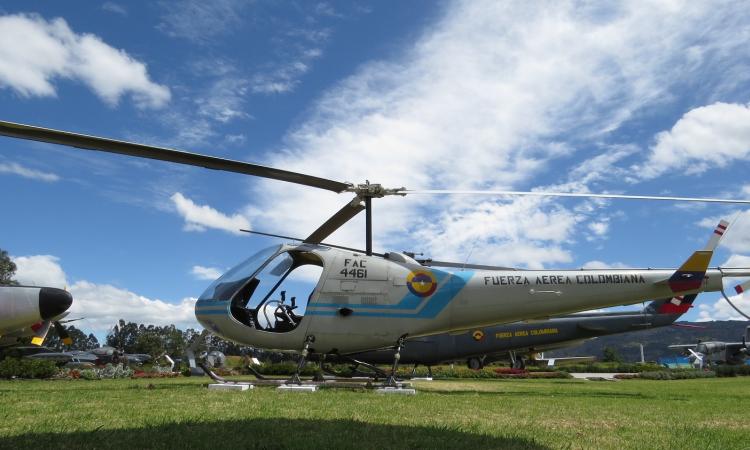 Un halcón para el Museo Aeroespacial Colombiano