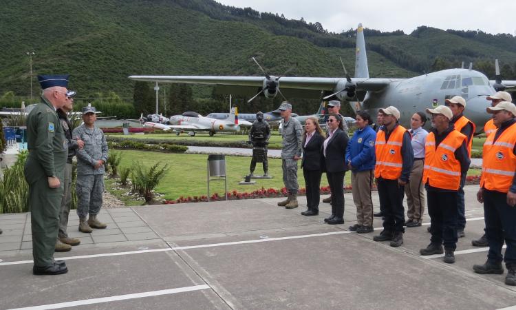 Visita Comandante Fuerza Aérea de Brasil