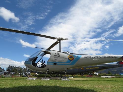Un halcón para el Museo Aeroespacial Colombiano