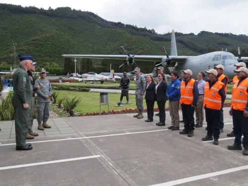 Visita Comandante Fuerza Aérea de Brasil