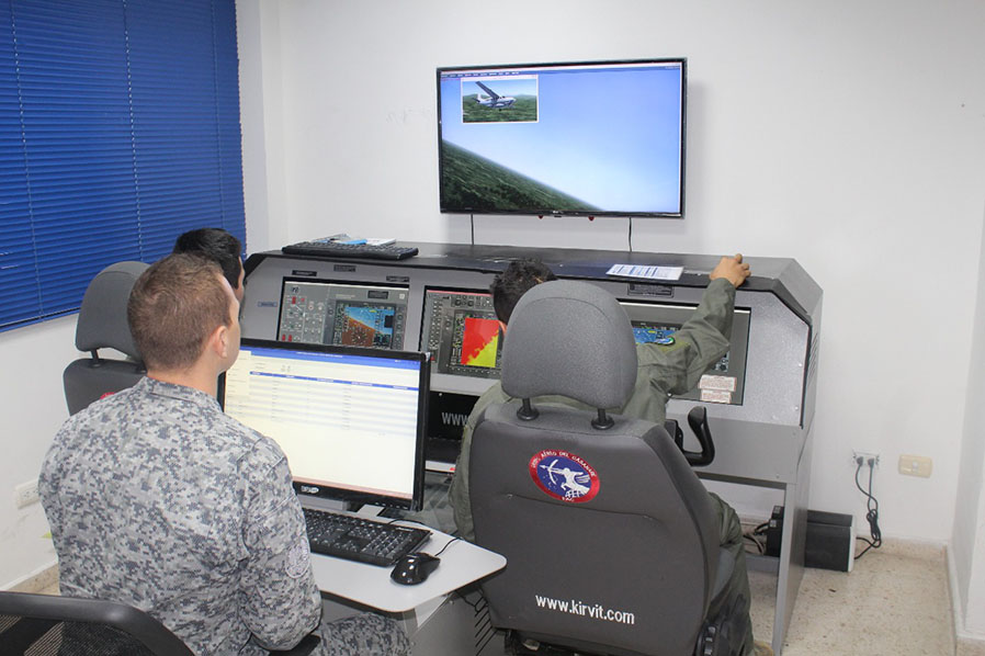 Simulador GARMIN 1000 para el C-208 Caravan 