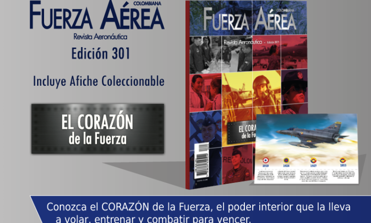EL CORAZÓN de la Fuerza, Edición 301 de su Revista Aeronáutica