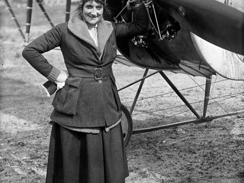 Raymonde De Laroche, la primera mujer piloto