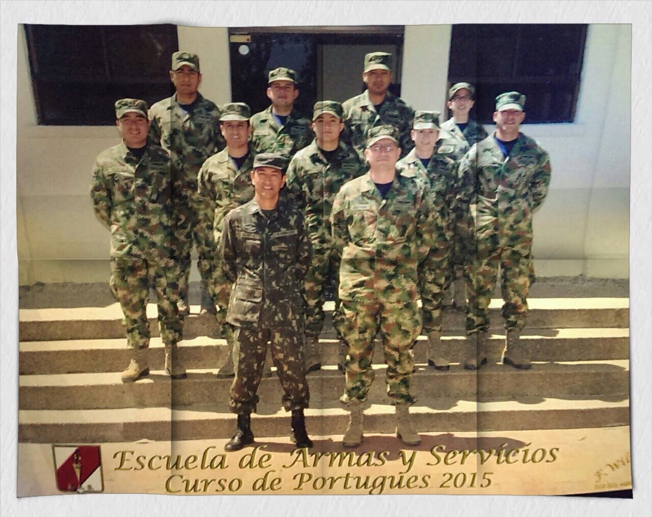 Curso de Portugués 2015, Escuela de Armas y Servicios - Bogotá, Febrero 18 de 2015